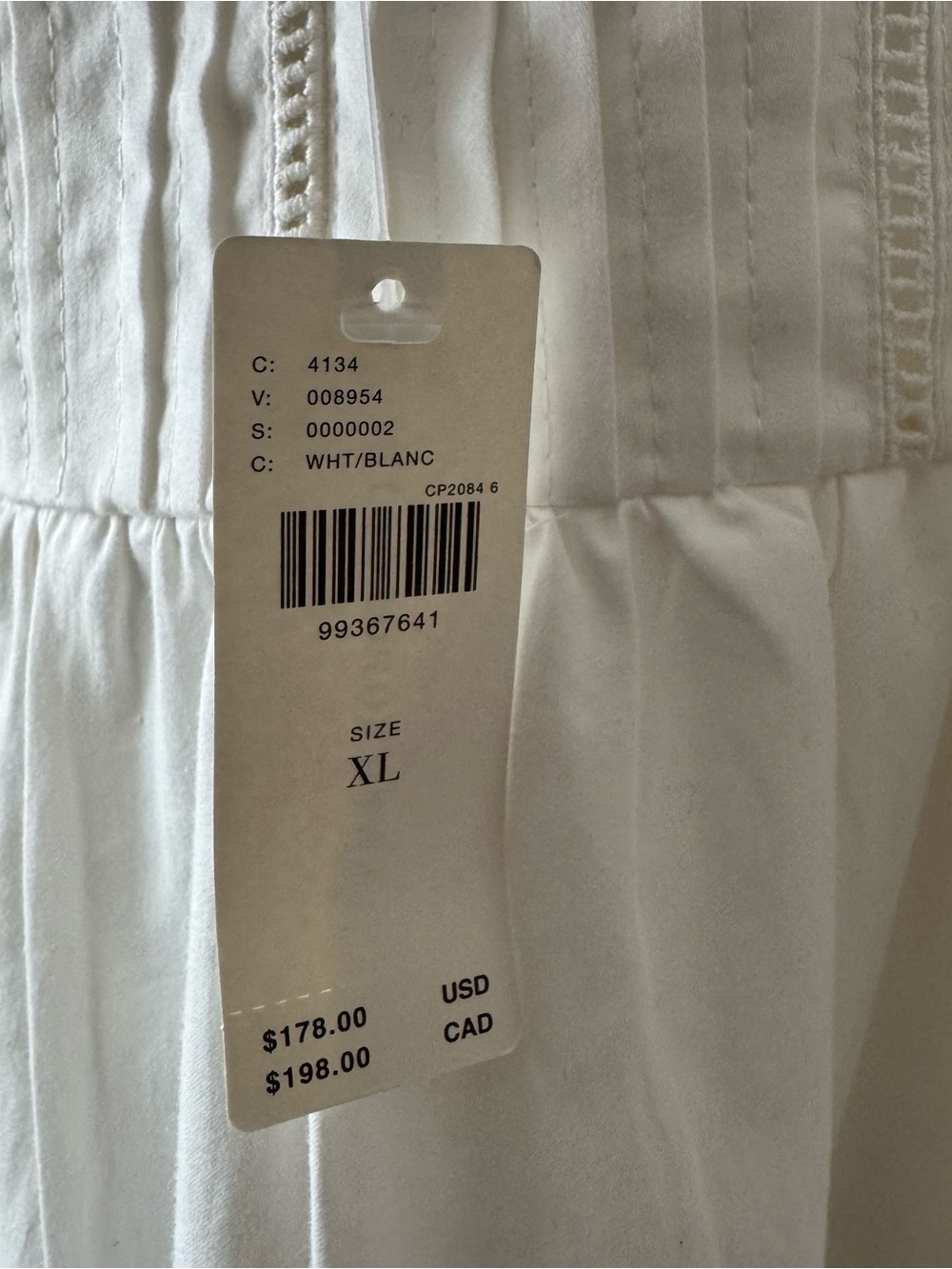 Anthropologie White Eyelet Lace Romper XL - Picture 9 of 10